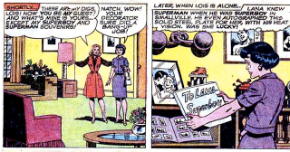 Illustration for article titled 10 insane scenes from the time Lois Lane turned into a giant insect